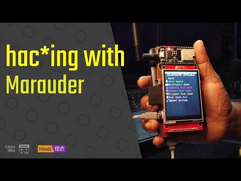 ESP32 Marauder's insane applications / features with demonstration