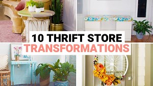 123K views · 1.9K reactions | Transform those thrifty finds with these DIYs for a perfect fit inside your space.  | HGTV Home | Facebook