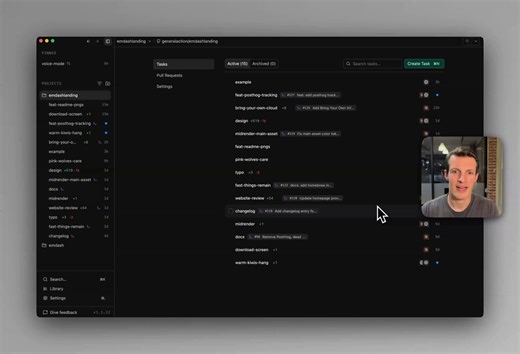 One App. Every Coding Agent. Open Source. We're launching Emdash on Product Hunt today.Here's a little updated demo