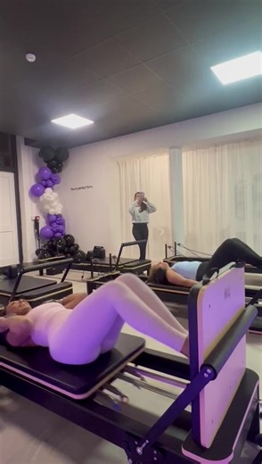 no instructors were harmed during content filming 🤣🤣🤣 #meme #pilates #reformerworkout #jumpboard #contentcreator