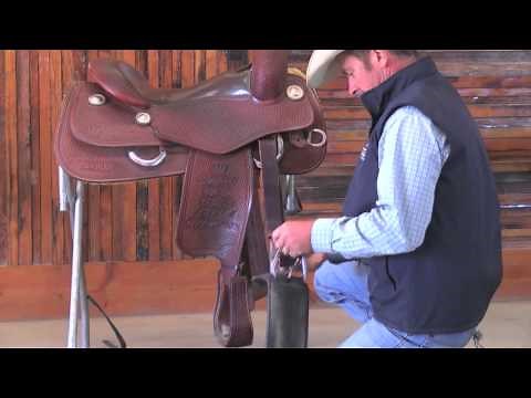 Tack Tip Attaching the off side latigo