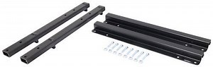 PullRite Adapter Kit for Mounting Traditional SuperGlide Hitches to ISR or Gooseneck Rail Systems Pu