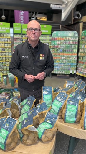 It’s the perfect time to start planting potatoes! 🥔 Try out these easy-to-grow and blight-resistant varieties recommended by Paraic! Grab Horkans Exclusive and Disease Resistant Potato Varieties at €9.99 each or Shop 2 for €18 Head down to our garden centres in Sligo, Galway, or Castlebar to shop these now! #potato #planting #growyourown #gardeningtips #vegetablegardening #vegetable #vegetablegarden #horkansgardencentre | Horkans Garden Centre