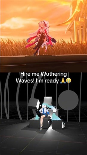 What idle animation should I re create next!✨ #Blender #wutheringwaves #animation #3danimation