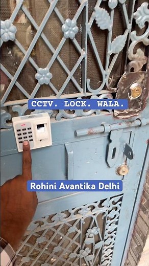 Electronic lock main gate with remote, Fingerprint Locks Digital door lock #biometriclockinstallatio