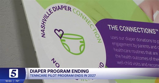 TennCare free diaper program to end in 2027 as nonprofits prepare