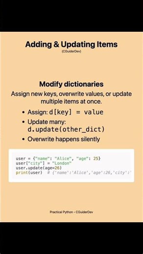Master Python Dictionaries:Essential Skills