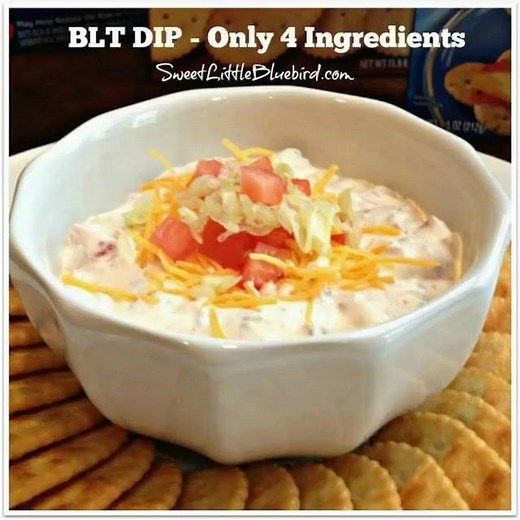 84K views · 28 reactions | BLT DIP! Simple to make with only 4...