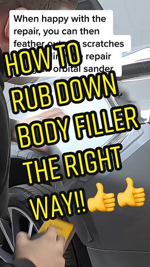 Effective Body Filler Rubbing Techniques for Auto Body Repairs