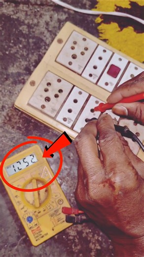 Check Power By Multimeter #electricalwork #multimeter #electricsolution #shorts