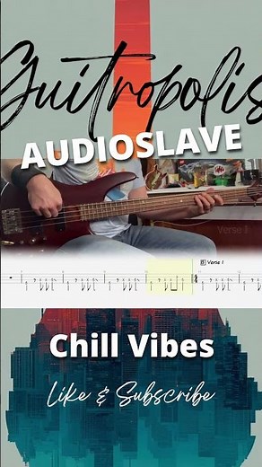 How to Play | Like a Stone | Main Groove | Audioslave | Bass 🔥 Tabs