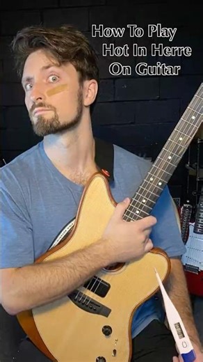 How To Play Hot In Herre (Nelly) On Guitar With Tabs #guitar #guitartabs #2000smusic