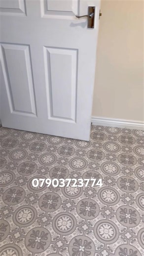 Amazing vinyl flooring transformation | ￼ stylish pattern Weyl floor installation#vinyl flooring