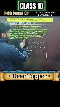 On a morning walk, three persons step off together and their steps measure 40 cm, 42 cm and 45 cm