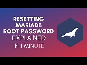 How To Reset MariaDB Root Password (2025)