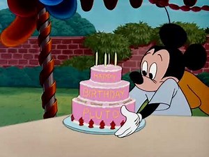 Pluto's Party (1952) - recreated titles