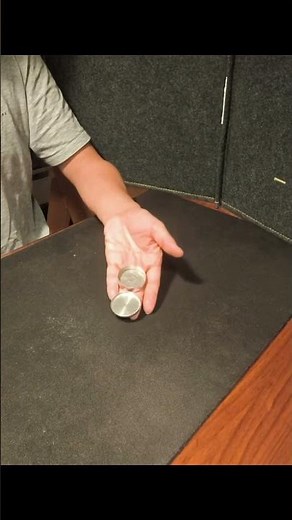 Shall we try an Okito Coin Box trick with just one hand? #cointricks #magicfun #advancedcoinmagic
