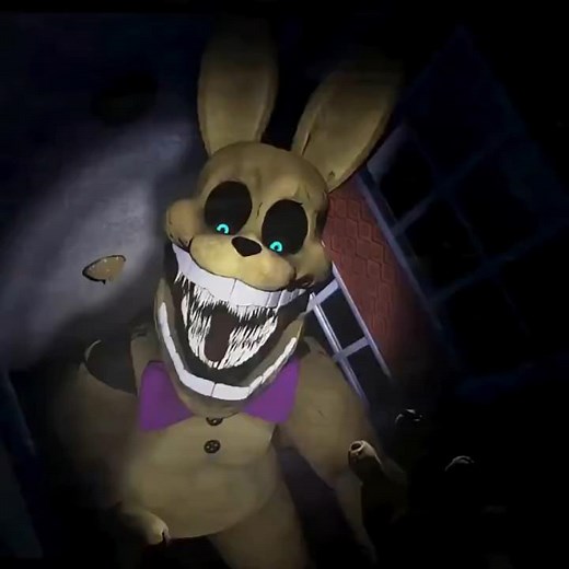 Into The Pit Spring Bonnie in FNaF 4 (FNaF Jumpscares)