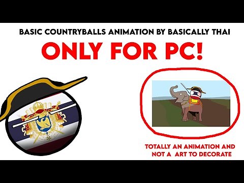 How to make Countryballs Animation in Adobe Animate CC (PC ONLY!)