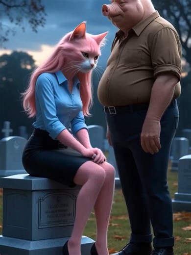 The Secret in the Cemetery | Part 1 #familia #AIcat #cat