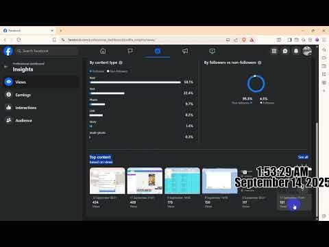 How to Check Top Content by Views on Facebook Page Insights | Complete Guide