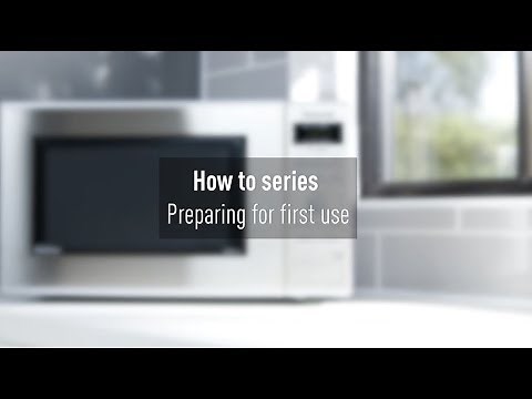 Panasonic Microwave: How to prepare for first use