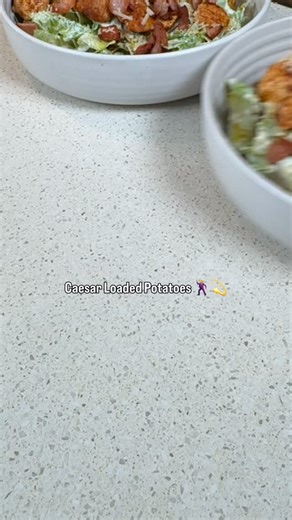 RECIPES MACROS 👇 👉 Comment PLAN below and I’ll send you my free 5-day meal plan straight to your inbox, packed with high-protein recipes just like this one! Caesar Loaded Potatoes 🥔 If you love Caesar salad, this one’s gonna be your new obsession 🤤 Ingredients (for 2 serves) 🥔 400 g baby potatoes 🥔 100 g bacon 🥔 250 g chicken breast 🥔 3 cups shredded lettuce 🥔 Garlic powder, paprika, salt pepper 🥔 Avocado oil 🥔 125 g Greek yoghurt 🥔 1 tsp Dijon mustard 🥔 1 tsp Worcestershire sauce �