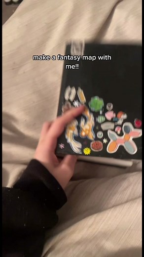 Fantasy Map Painting Tutorial with Colored Pencils | DIY Art