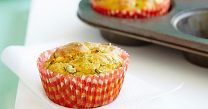 Courgette, feta and almond muffins - Netmums