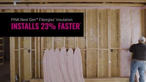 Owens Corning R-19 Faced Flame Spread Fiberglass Insulation Batt 16 in. x 96 in. F42Q