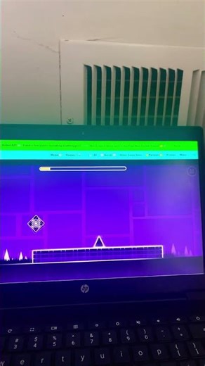 Geometry Dash on computer😰