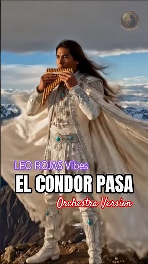 EL CONDOR PASA 🦅 Orchestra Vibes | Epic Pan Flute Journey #leorojas #elcondorpasa #shorts