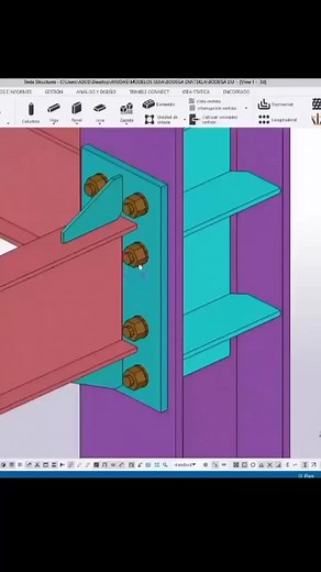 comentan “QUIERO” y te pasamos el curso más completo de Tekla structure en español ¿Quieres llevar tus habilidades en ingeniería civil al siguiente nivel? 🚀 Con nuestro curso completo de Tekla Structures, aprenderás a dominar el modelado estructural en 3D, el diseño de estructuras de acero y concreto, y a utilizar la metodología BIM para optimizar proyectos de construcción. En este curso aprenderás: Modelado avanzado de estructuras en 3D. Creación de vistas detalladas y planos de construcción p