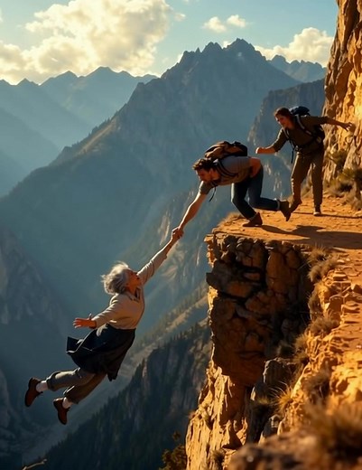 16K views · 93 reactions | On the narrow mountain path, my...