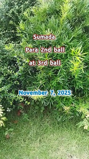 Sumada para 2nd ball at 3rd ball ngayong November 7, 2025. #stlsumada #stl | STL Tips at Sumada Nationwide