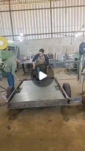 Tiego Lima | Platform trailer for transporting motorcycles. It can be made stronger, with two axles even to transport cars. Reboque plataforma "zero... | Instagram