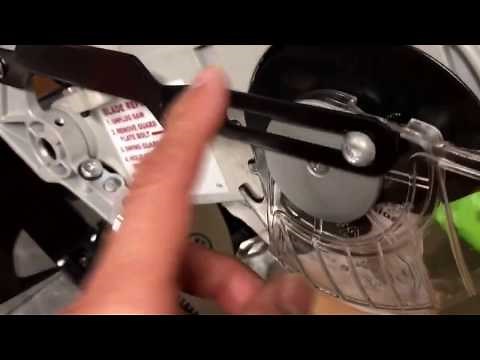Harbor Freight Chicago Electric 10" sliding Compound miter saw blade install