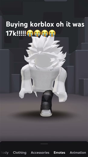 17k for no leg sighhh Roblox