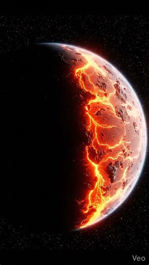 Gliese 581c: The Eternal Twilight Planet #universe #cosmicexploration #space