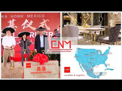 Kuka Home, inició la construcción de su fábrica en Nuevo León.