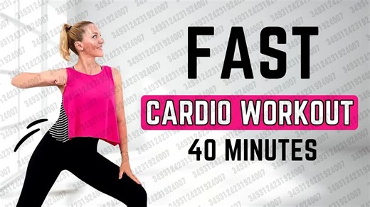 2025.10.06 【BurpeeGirl】🔥40分钟快速有氧运动减肥🔥超音速有氧运动🔥全站立🔥无跳跃🔥膝盖友好🔥