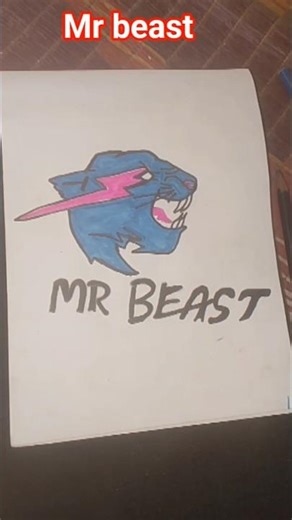 How to draw Mr beast logo//please subscribe me//#shorts #mrbeast #sketch #logodesign #viralvideo