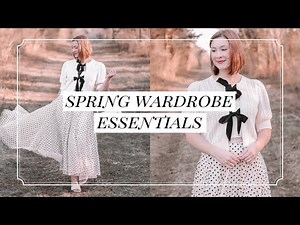 SPRING WARDROBE ESSENTIALS FOR THE FEMININE STYLE (2022) | Spring Wardrobe Staples