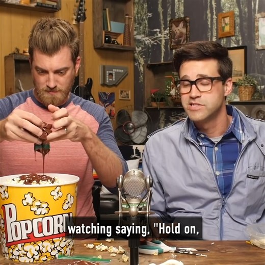 The best popcorn toppings | Rhett & Link