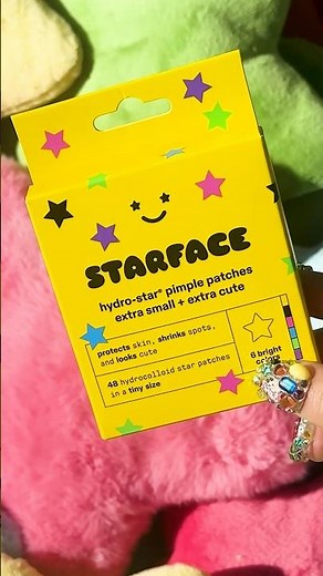 oh my tiny stars! the teeniest new addition to starface is here ft. 6 famous hydro-star colors :)