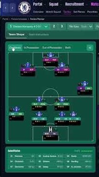 5 defender transition #fm26 #vincentkompany