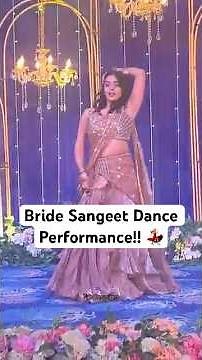 Bride Sangeet Dance Performance | Indian Wedding Dance | Dupatta Mera | Mehndi Dance | Wedding Song