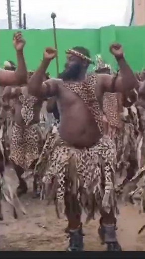 Beautiful African traditional dance
