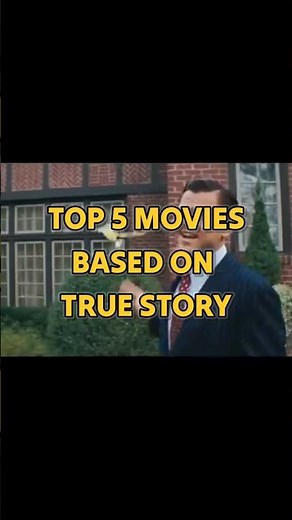 Top 5 movies based on true story!🎬🔥