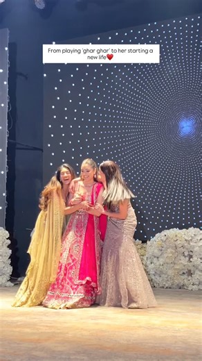 Dance with Vanshika ® on Instagram: "It is never easy to let go of your sister; someone you have shared your childhood with♥️ Choreo: @dancewithvm Share this with your sister you love extra ! [ weddings, wedding, wedding choreography, wedding choreographer, trending, wedding season, wedding sangeet, wedding inspiration, wedding inspo, bride groom, sisters, bridesmaids ]"